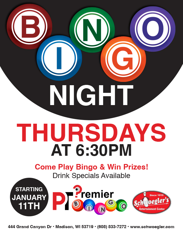 Bingo Night Thursdays