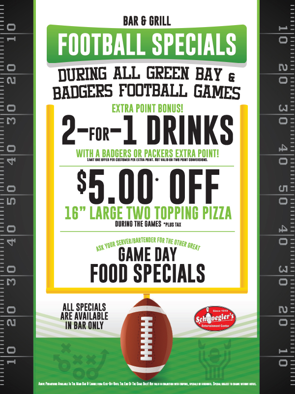 Football Game Specials