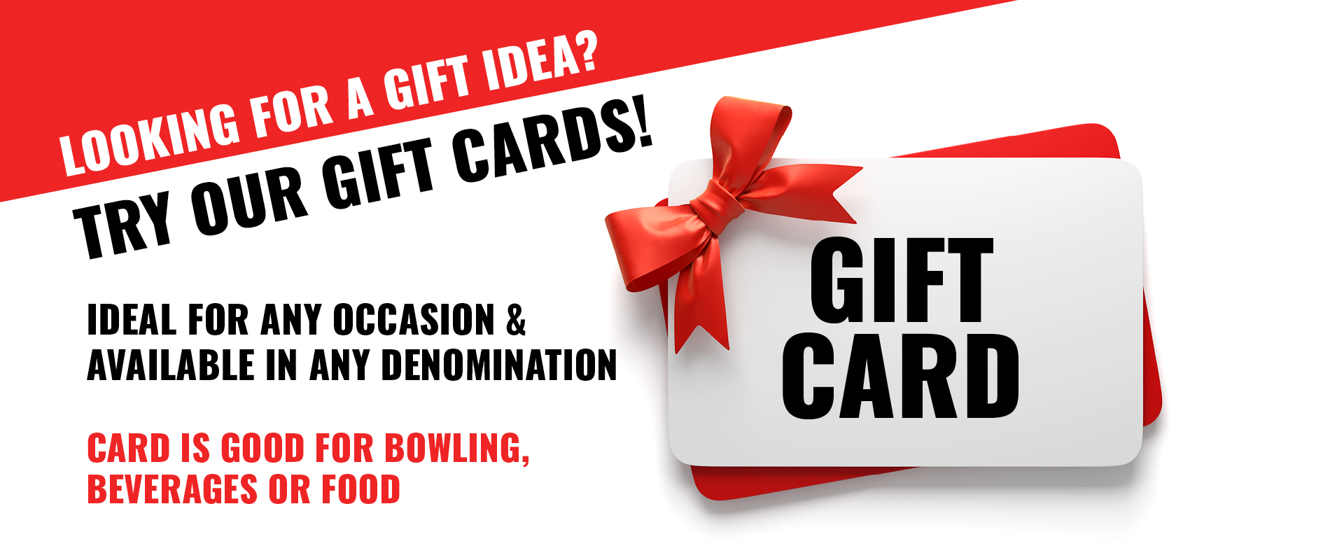 Try our gift cards!