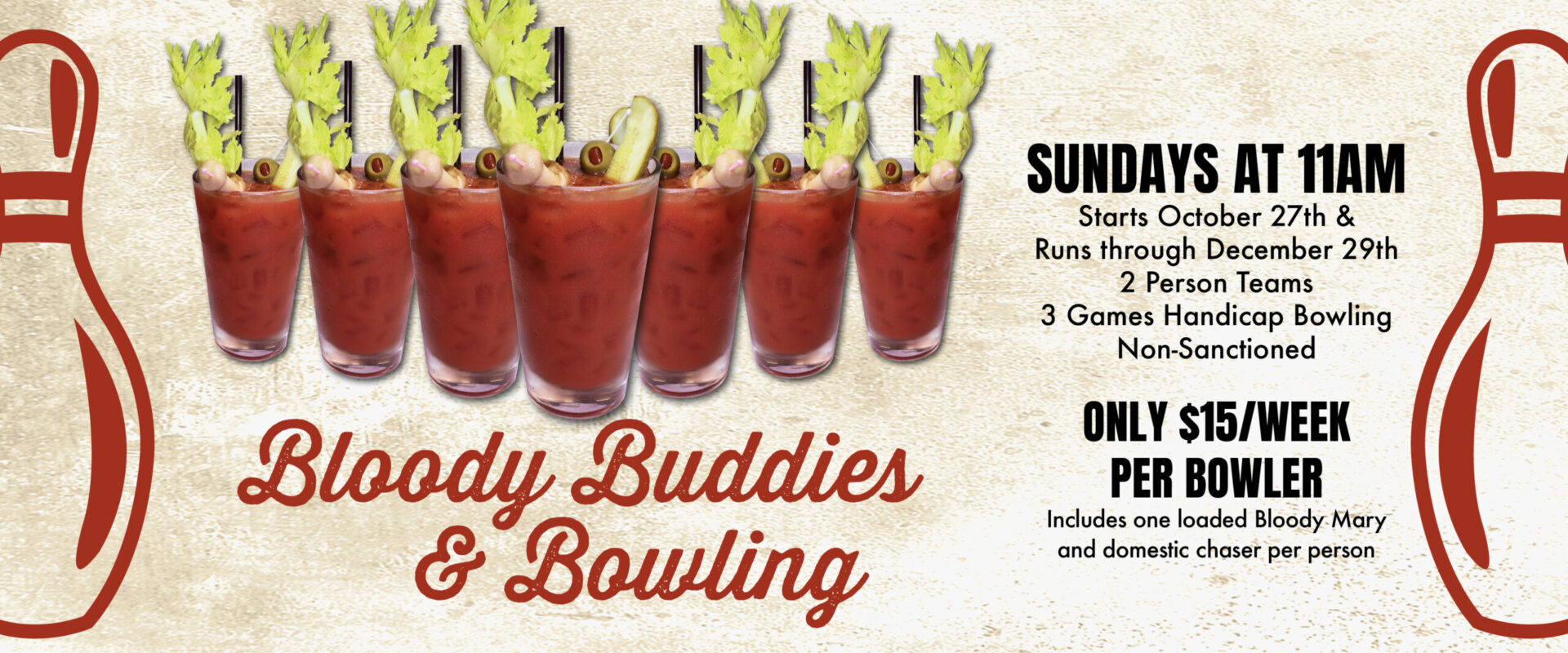 Bloody Buddies Bowling League