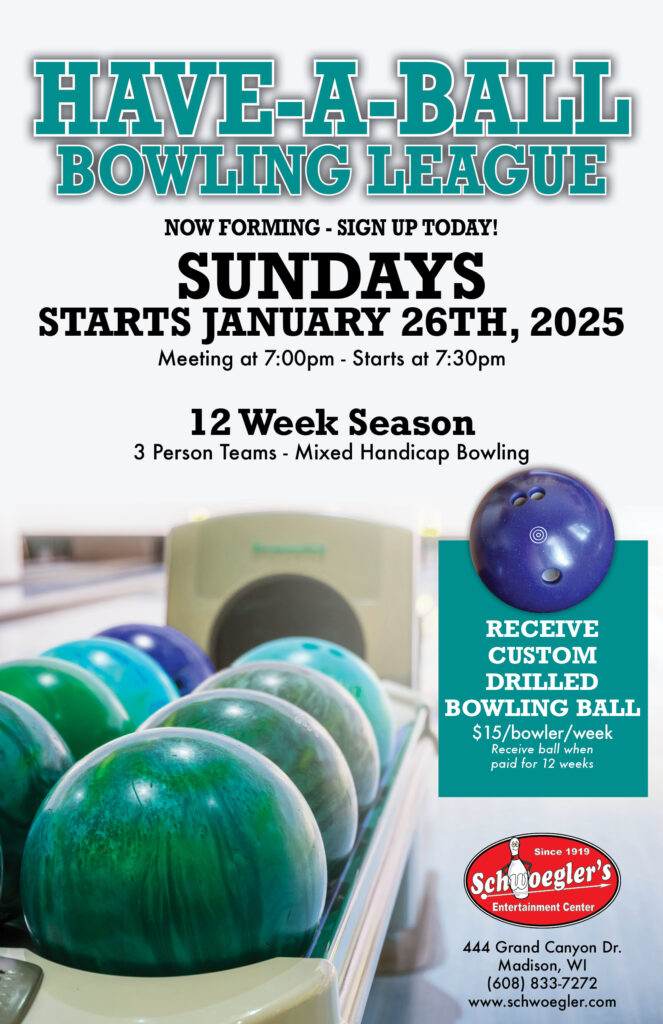 Have-A-Ball Bowling League Starts January 26th