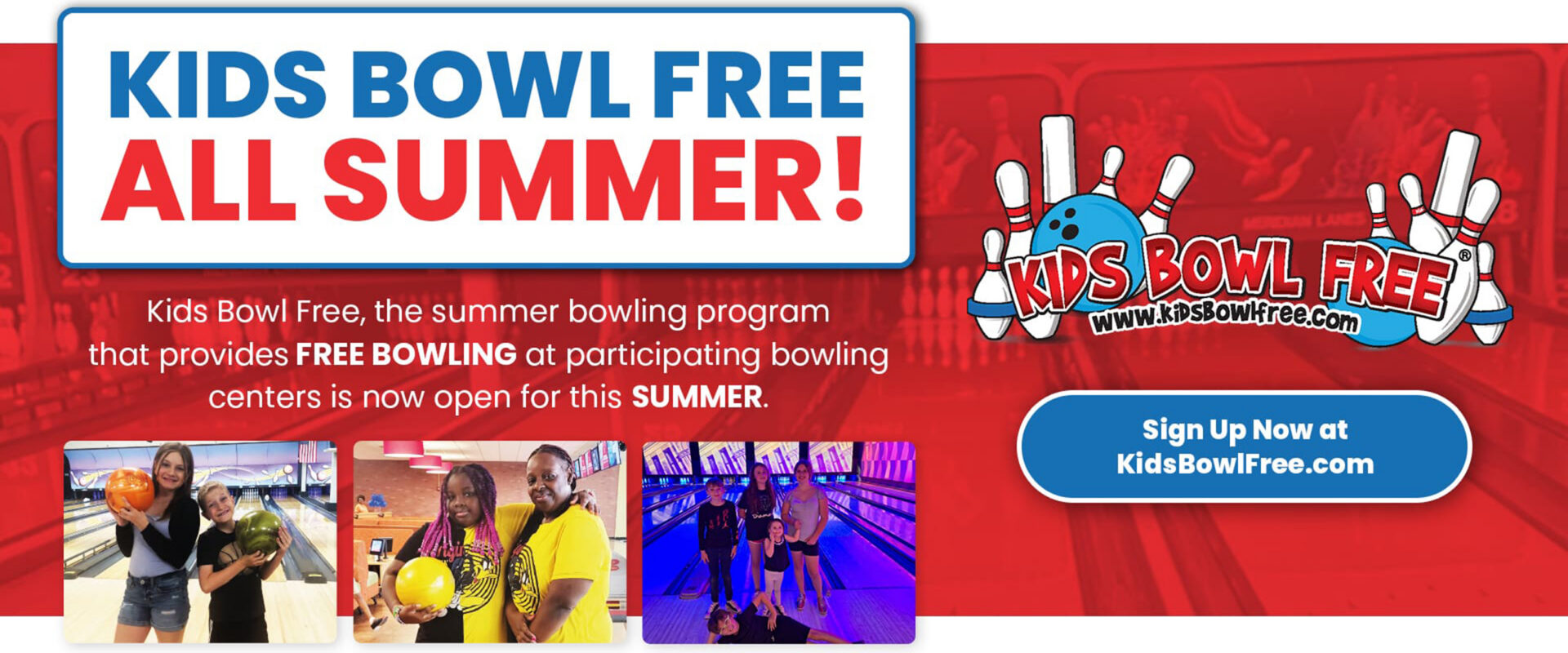 Kids Bowl Free All Summer Kids Bowl Free All Summer